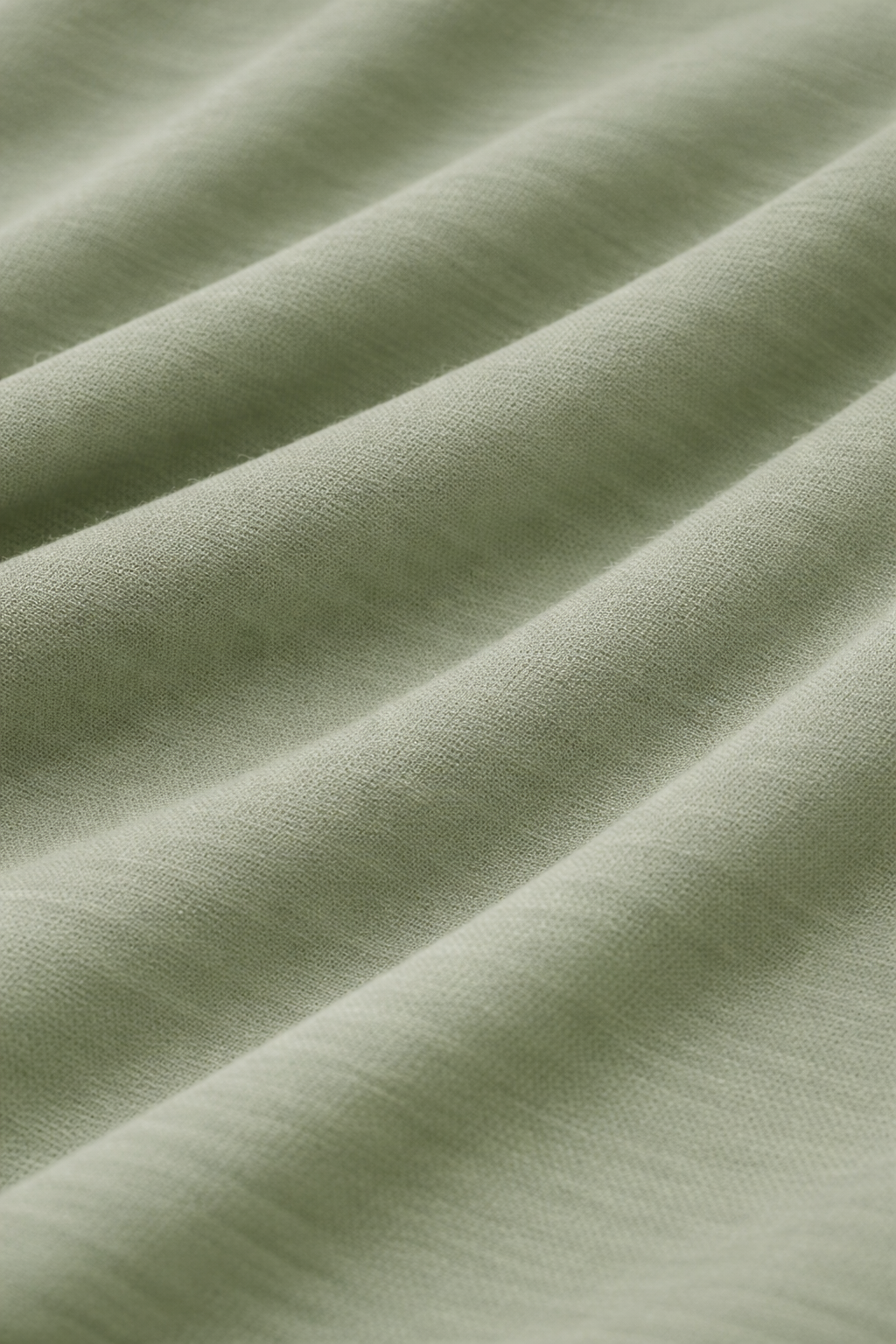 Olive Green Cotton Half Sleeve Tshirts for Women