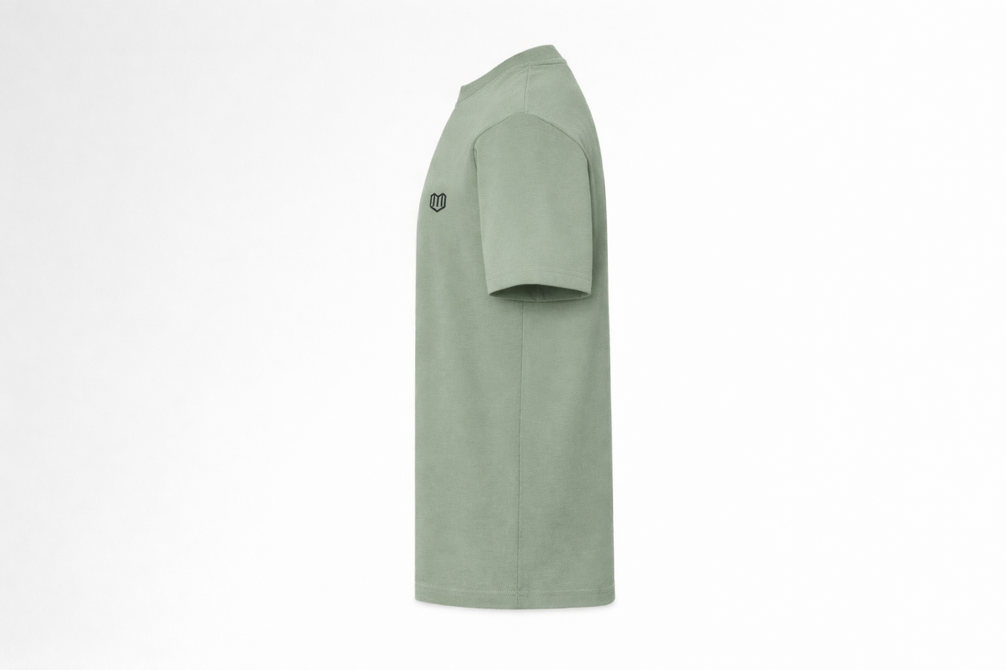 Olive Green Cotton Half Sleeve Tshirts for Men