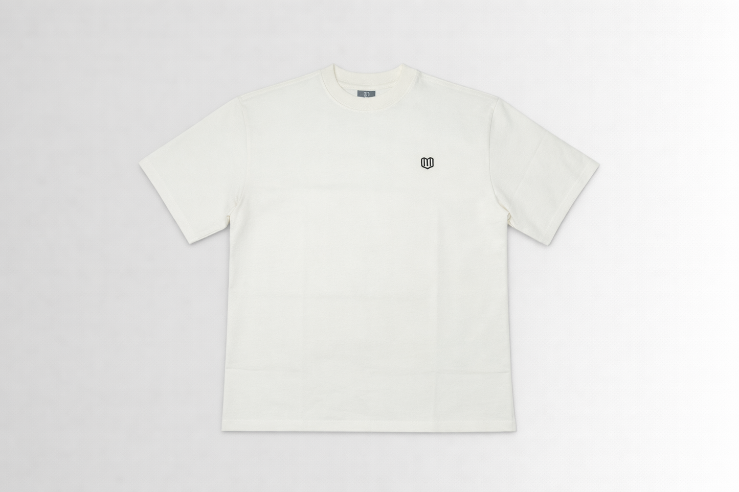 Cream Cotton Half Sleeve Tshirts for Women