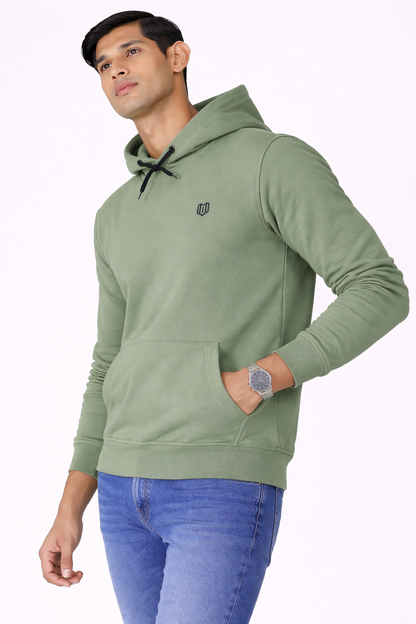 Olive Green Premium Hoodies for Men