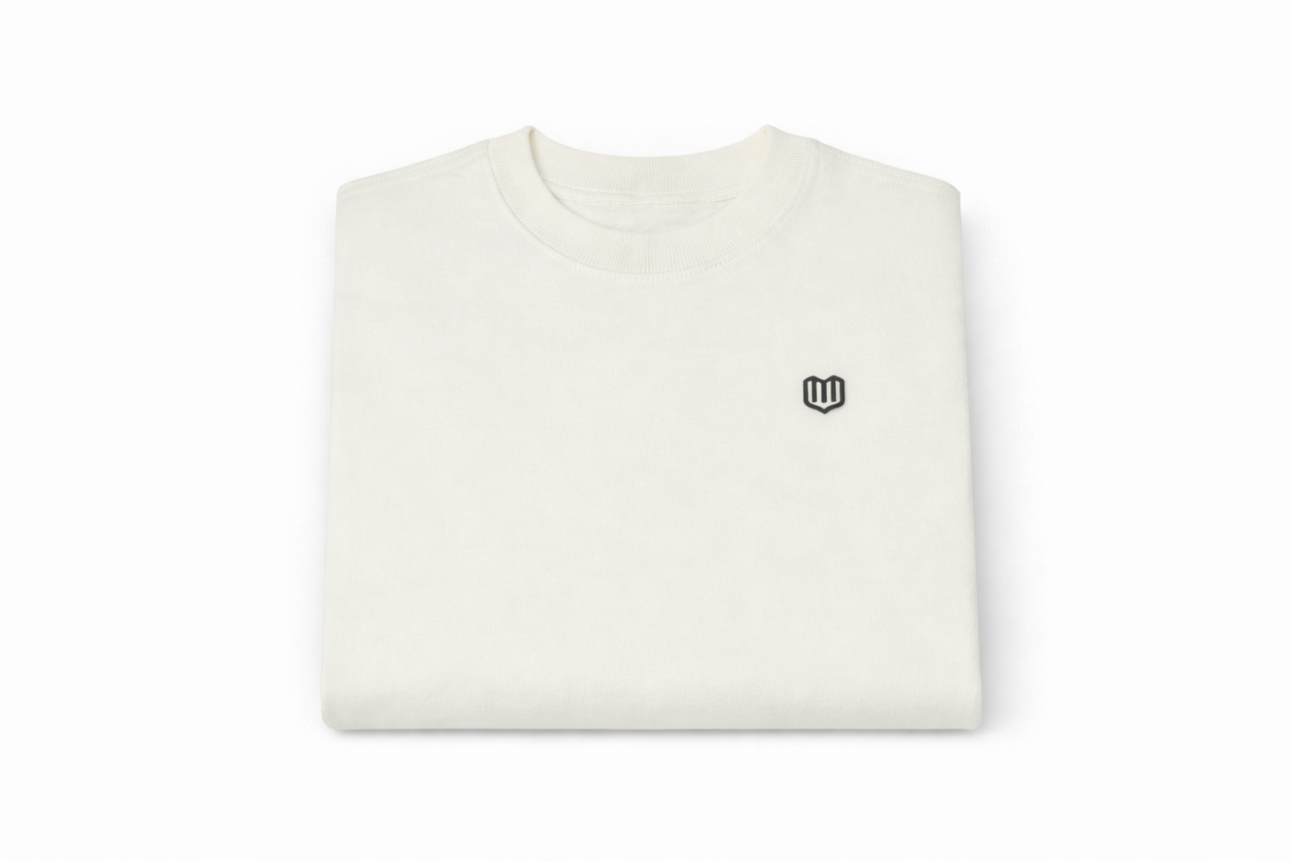 Cream Cotton Half Sleeve Tshirts for Men