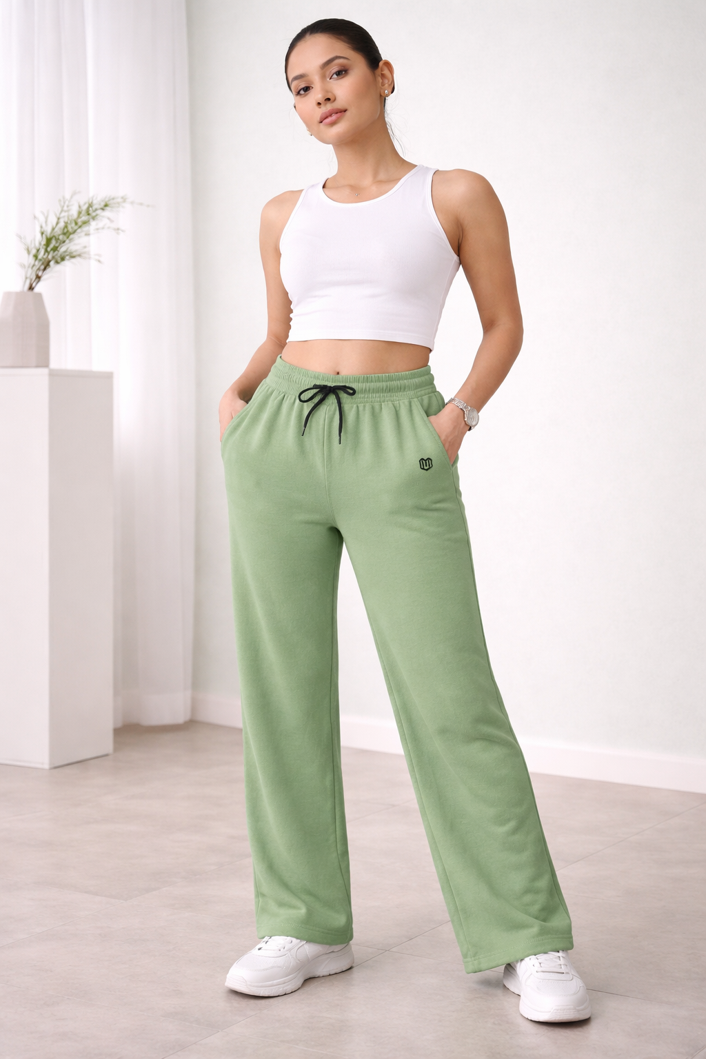 Olive Green Premium Pant for Women