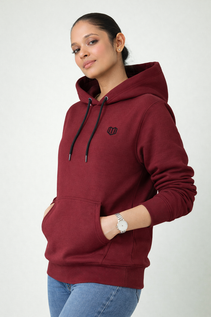 Maroon Premium Hoodies for Women