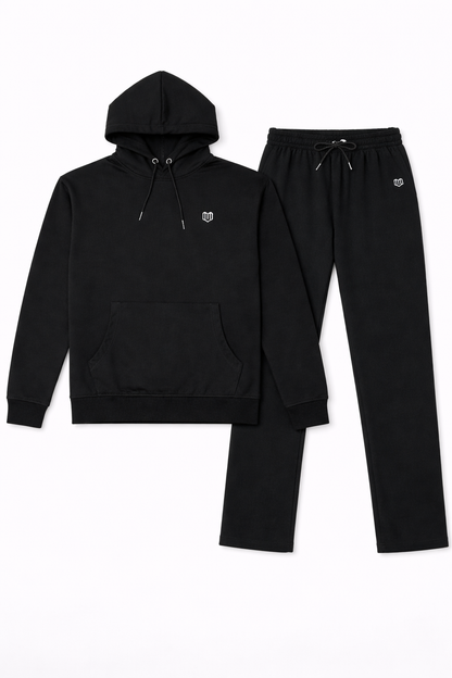 Unisex Black Hoodies With Pant