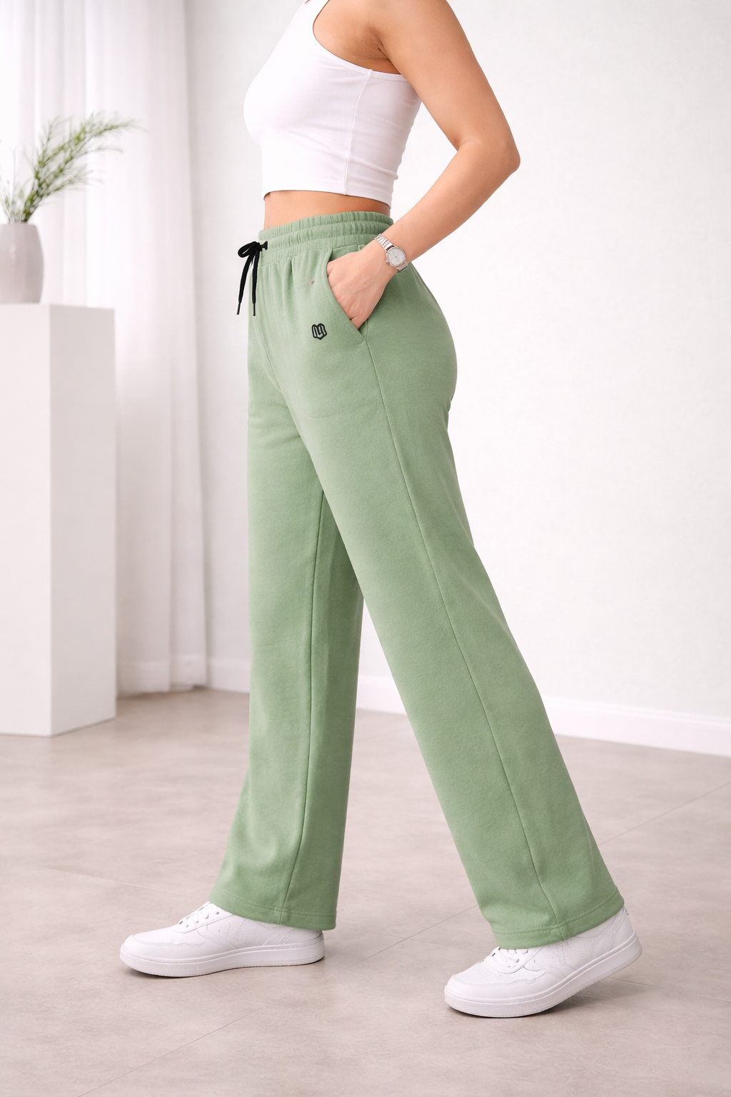 Olive Green Premium Pant for Women