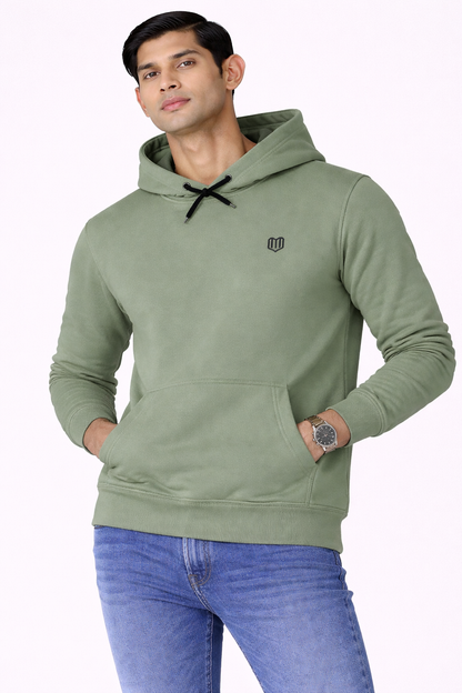 Olive Green Premium Hoodies for Men