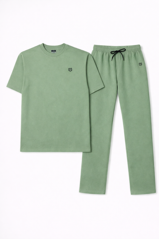 Unisex Olive Green Tshirt With Pant