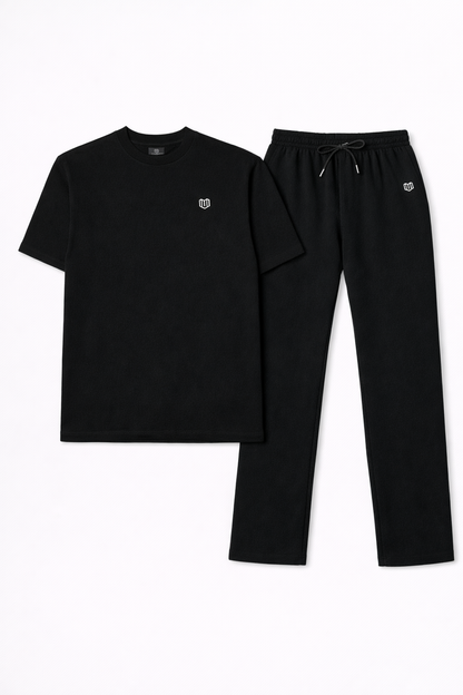 Unisex Black Tshirt With Pant