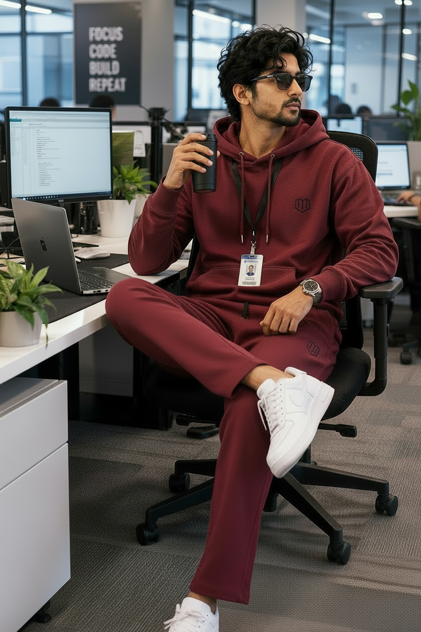 Maroon Premium Hoodies for Men