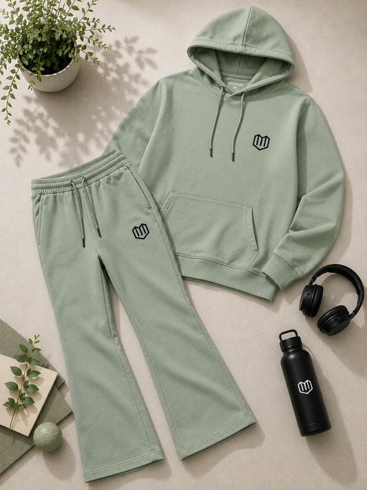 Unisex Olive Green Hoodies With Pant