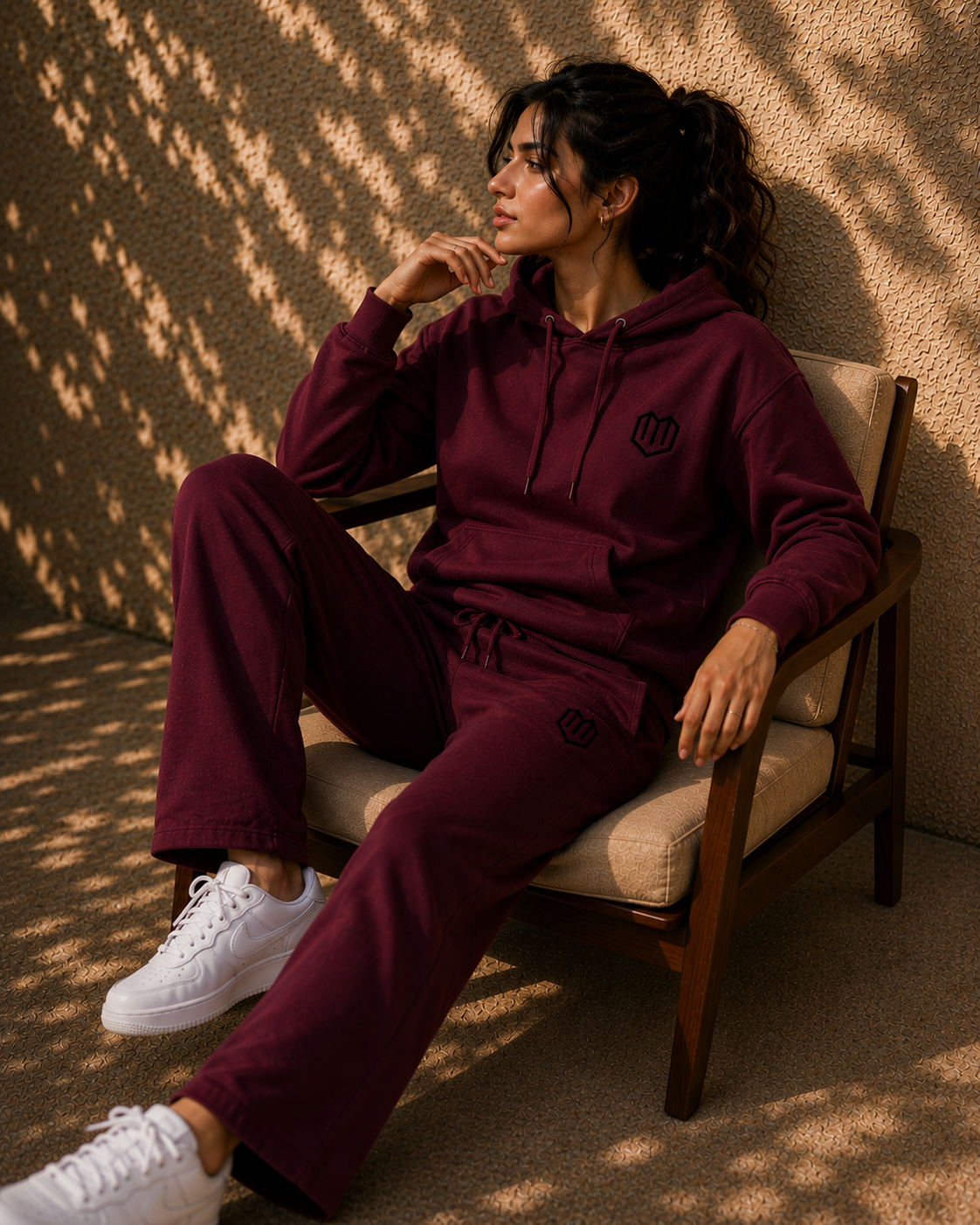Maroon Premium Hoodies for Women