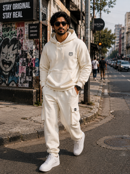 Cream Premium Hoodies for Men