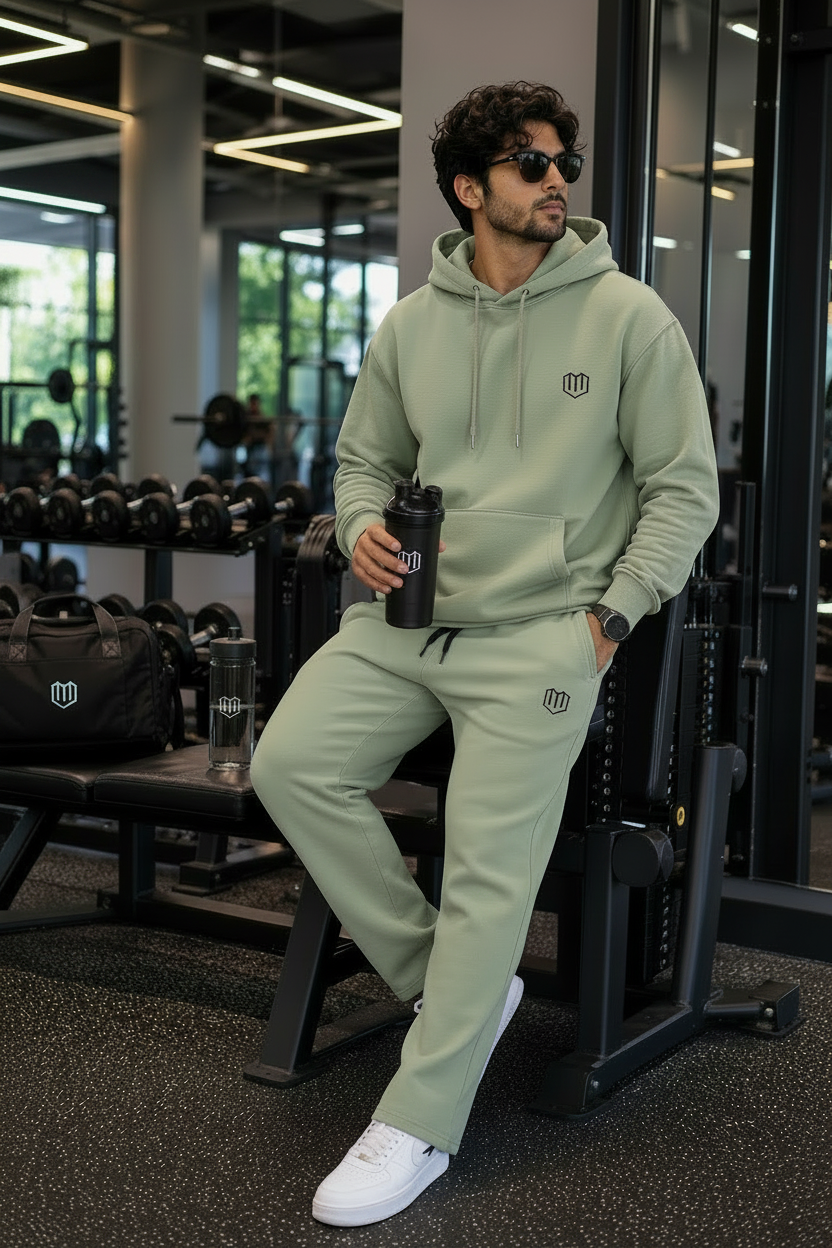 Olive Green Premium Hoodies for Men