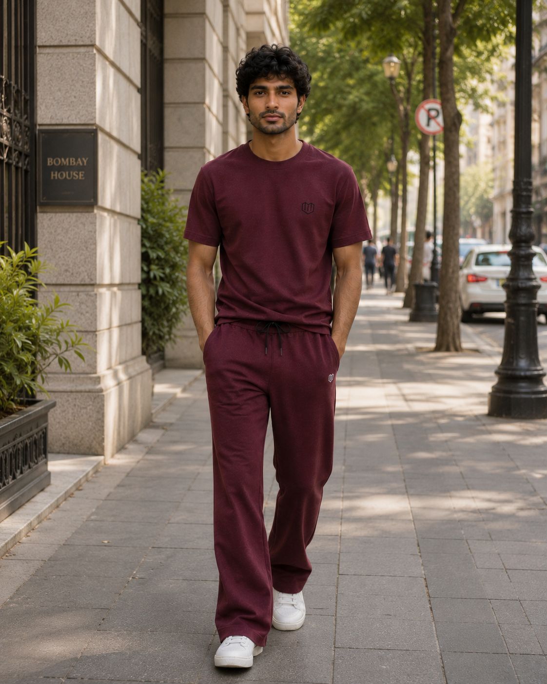 Maroon Premium Pant for Men