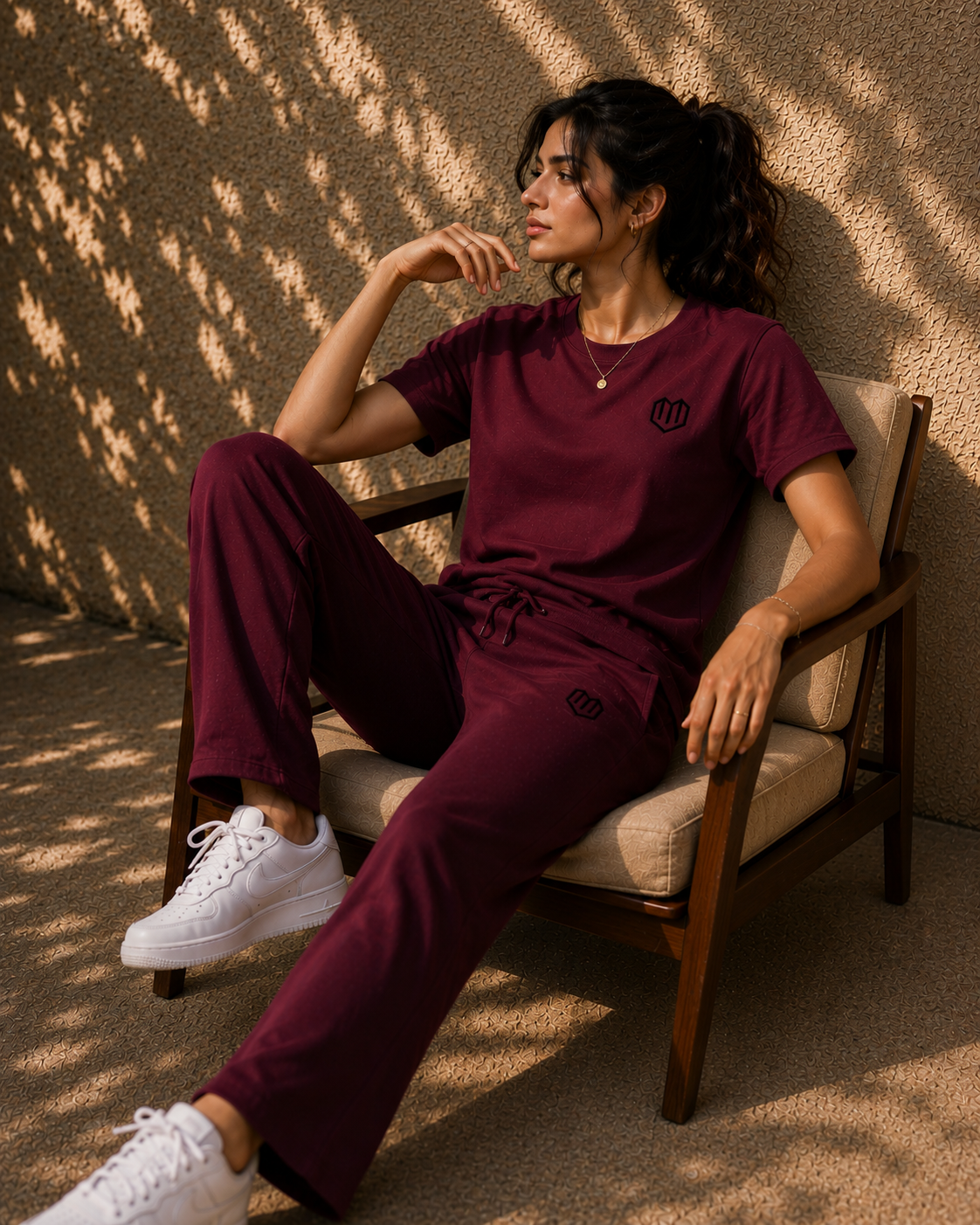 Maroon Premium Pant for Women