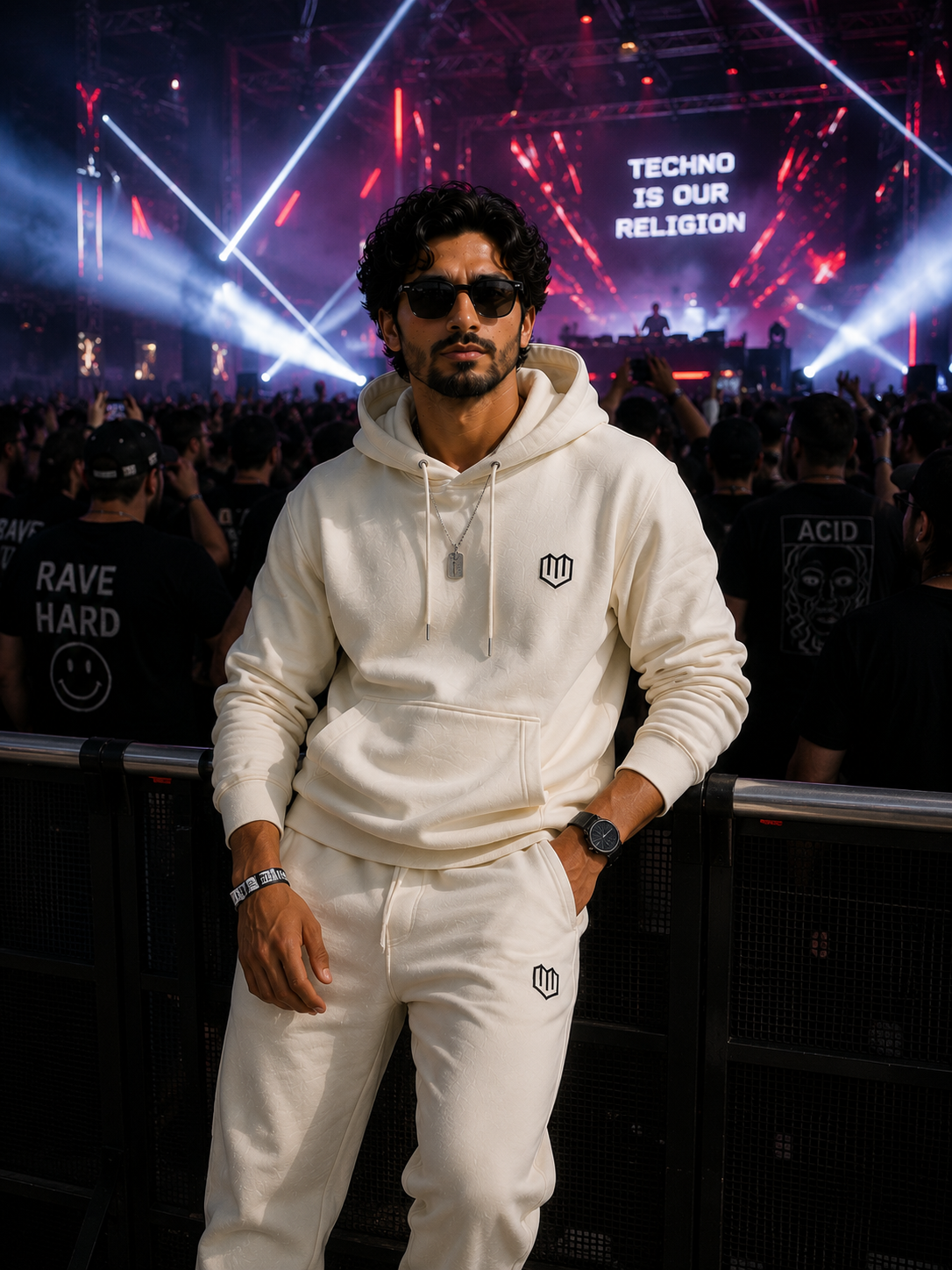 Cream Premium Hoodies for Men