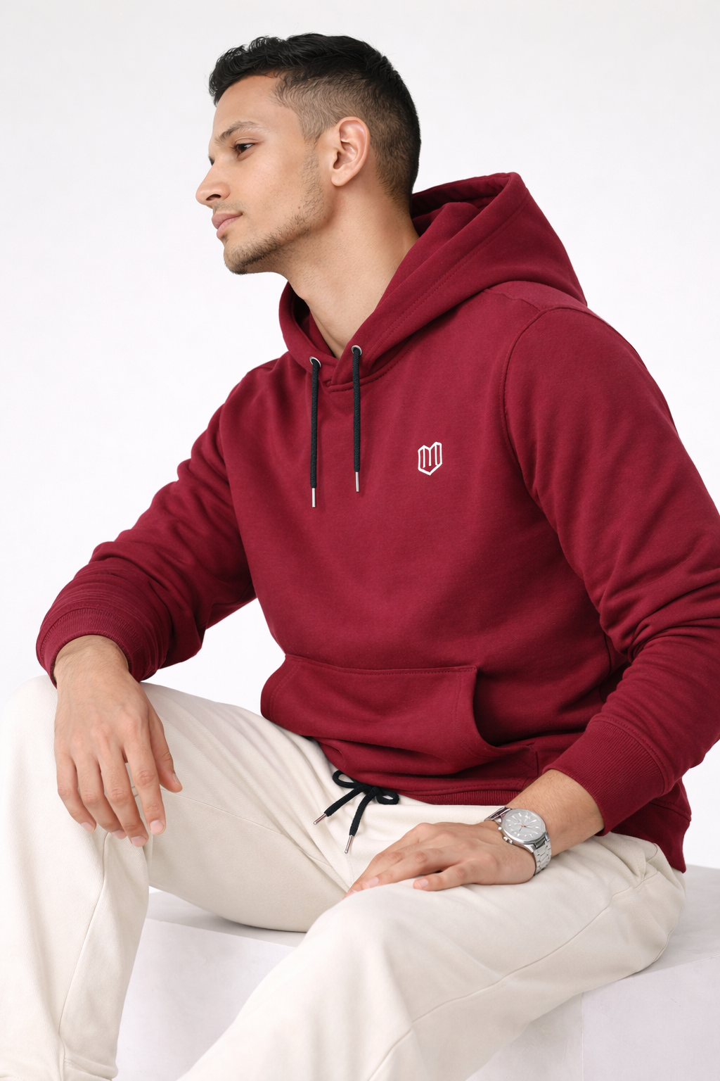 Maroon Premium Hoodies for Men